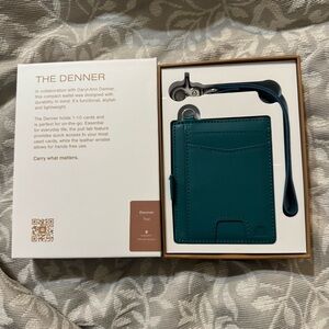 Andar Denner Teal Wallet with strap